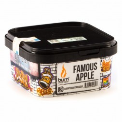 Табак Burn - Famous Apple (Зеленое Яблоко со Льдом, 200 грамм)