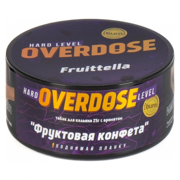 Табак Overdose - Fruttella (Фруктовая Конфета, 25 грамм) купить в Новосибирске