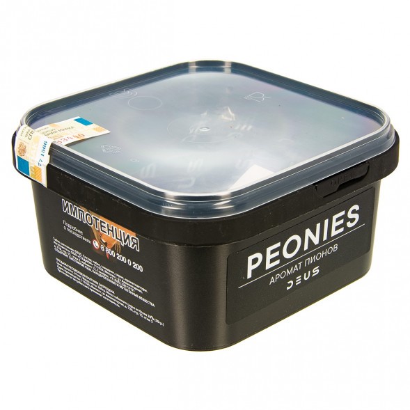 Табак Deus - Peonies (Пионы, 250 грамм) купить в Новосибирске