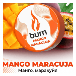 Табак Burn - Mango Maracuja (Манго и Маракуйя, 200 грамм)