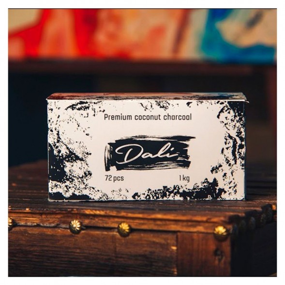Уголь Dali (25 мм, 72 кубика) купить в Новосибирске