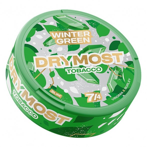 Табак жевательный DryMost - Winter Green (12 грамм) купить в Новосибирске
