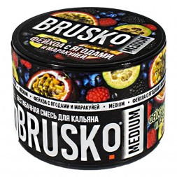 Смесь Brusko Zero - Фейхоа с Ягодами и Маракуйей (250 грамм)