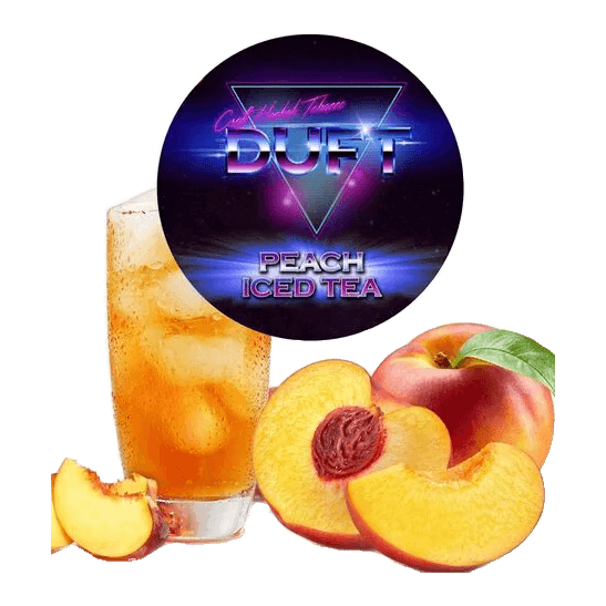 Табак Duft - Peach Iced Tea (Ледяной Персиковый Чай, 80 грамм) купить в Новосибирске