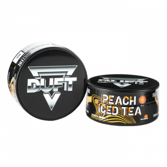 Табак Duft - Peach Iced Tea (Ледяной Персиковый Чай, 80 грамм) купить в Новосибирске