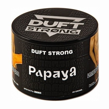Табак Duft Strong - Papaya (Папайя, 200 грамм) купить в Новосибирске
