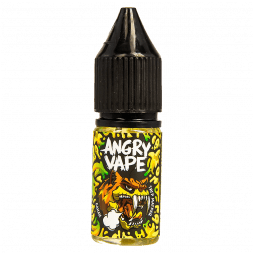 Жидкость Angry Vape Salt - Тигр Матрац (Банан, 10 мл, 2 мг)