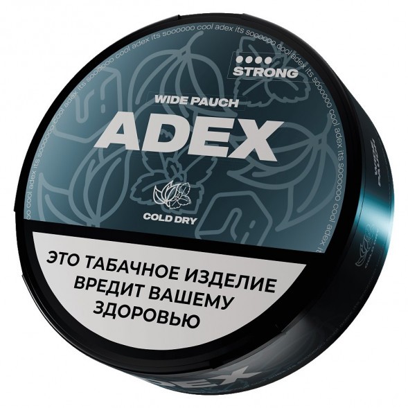Табак жевательный ADEX STRONG WIDE - Cold Dry купить в Новосибирске