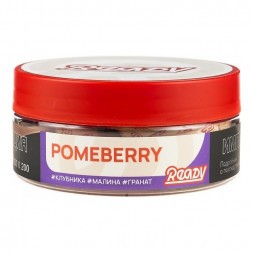Табак Ready - №6 Pomeberry /Strawberry Raspberry Pomegranate (Клубника, Малина, Гранат, 100 грамм)