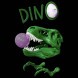 Табак Хулиган - DINO (Мятная Жвачка, 200 грамм) купить в Новосибирске