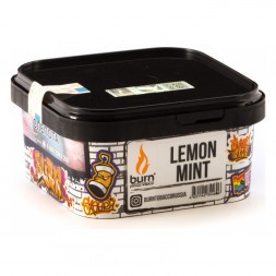 Табак Burn - Lemon Mint (Лимон с Мятой, 200 грамм)