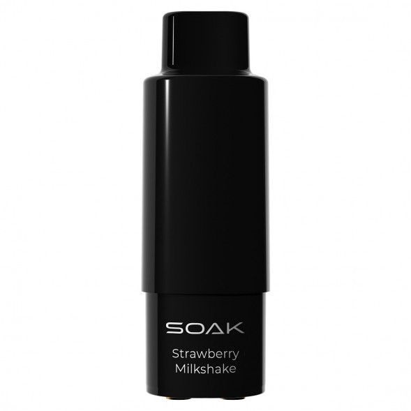 Картридж SOAK Q - Клубничный Милкшейк (Strawberry Milkshake, 3000 затяжек) купить в Новосибирске