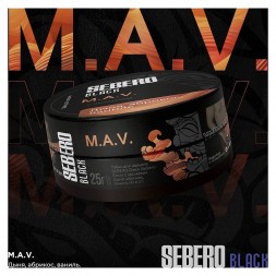Табак Sebero Black - M.A.V. (Дыня, Абрикос, Ваниль, 100 грамм)