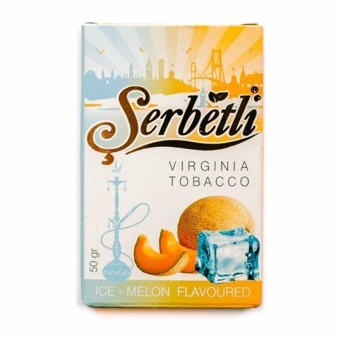 Табак Serbetli - Ice Melon (Дыня со Льдом, 50 грамм, Акциз) купить в Новосибирске