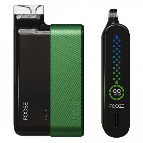 FOOSE LUSSO - Свежая Мята (Fresh Mint, 10000 затяжек) купить в Новосибирске