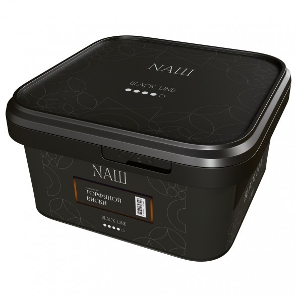 Табак NАШ BLACK - Торфяной Виски (200 грамм) купить в Новосибирске