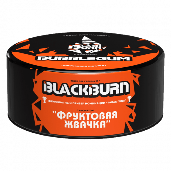 Табак BlackBurn - Bubble Gum (Фруктовая Жвачка, 25 грамм) купить в Новосибирске