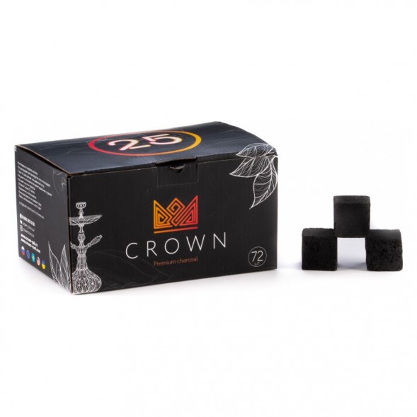 Уголь Crown (25 мм, 72 кубика) купить в Новосибирске