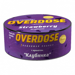 Табак Overdose - Strawberry (Клубника, 25 грамм)