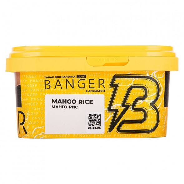 Табак Banger - Mango Rice (Манго-Рис, 200 грамм) купить в Новосибирске