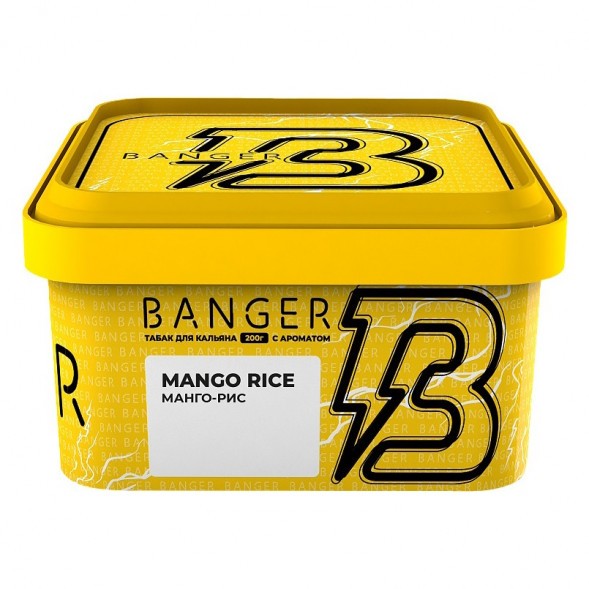 Табак Banger - Mango Rice (Манго-Рис, 200 грамм) купить в Новосибирске