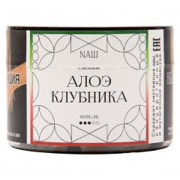 Табак NАШ WHITE - Алоэ Клубника (40 грамм)