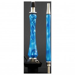 Кальян UNION - Sleek Акрил (Голубой, Без Колбы)
