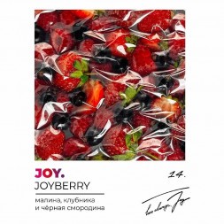 Табак Joy - Joyberry (Малина, Клубника и Чёрная Смородина, 25 грамм)