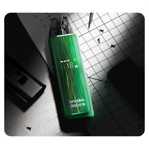 Электронная сигарета Brusko - Minican 6 (Рубиновый - Crimson Red) купить в Новосибирске