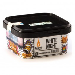 Табак Burn - White Night (Ананас Апельсин Ваниль, 200 грамм)