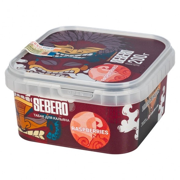 Табак Sebero - Raspberries (Малина, 200 грамм) купить в Новосибирске