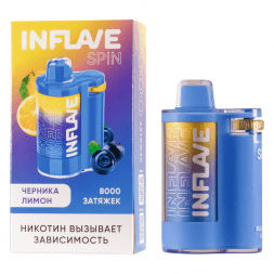INFLAVE SPIN - Черника Лимон (8000 затяжек)