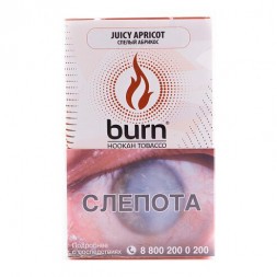 Табак Burn - Juicy Apricot (Спелый Абрикос, 100 грамм)