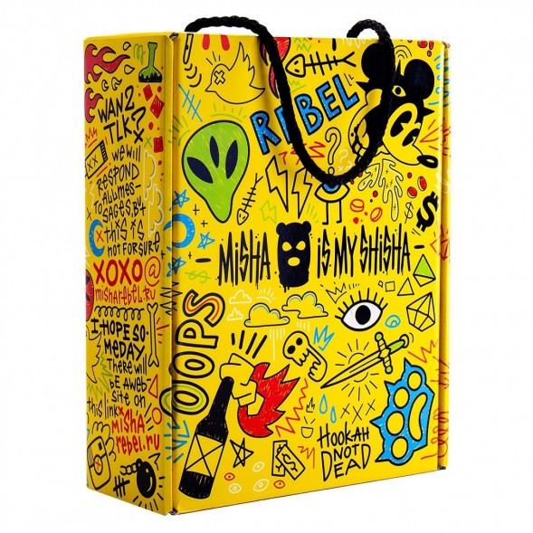 Кальян MISHA Rebel - Lemon (Жёлтый, Без Колбы) купить в Новосибирске