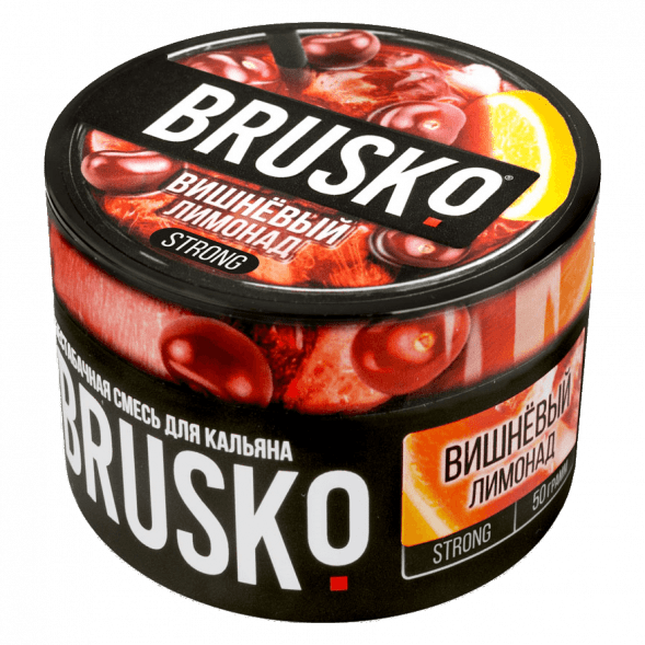 Смесь Brusko Strong - Вишневый Лимонад (50 грамм) купить в Новосибирске