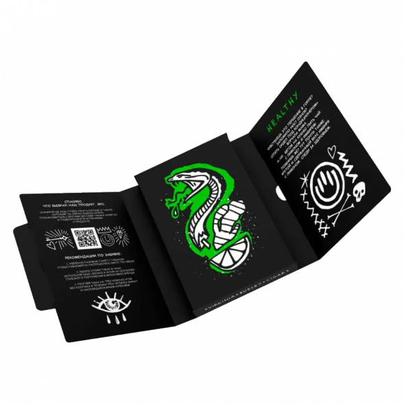 Табак Хулиган - Healthy (Имбирь и Лимон, 25 грамм) купить в Новосибирске