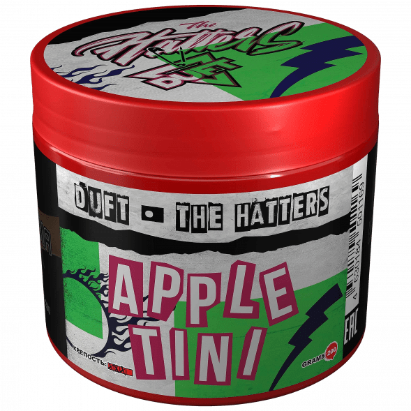 Табак Duft The Hatters - Appletini (Эплтини, 200 грамм) купить в Новосибирске