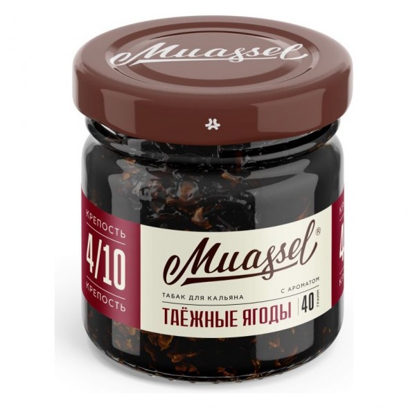 Табак Muassel Medium - Таёжные Ягоды (40 грамм) купить в Новосибирске