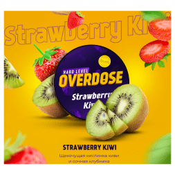 Табак Overdose - Strawberry Kiwi (Клубника и Киви, 200 грамм)