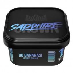 Табак Sapphire Crown - Go Bananas! (Банан, 200 грамм)