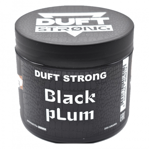 Табак Duft Strong - Black Plum (Чернослив, 200 грамм) купить в Новосибирске