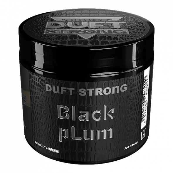 Табак Duft Strong - Black Plum (Чернослив, 200 грамм) купить в Новосибирске