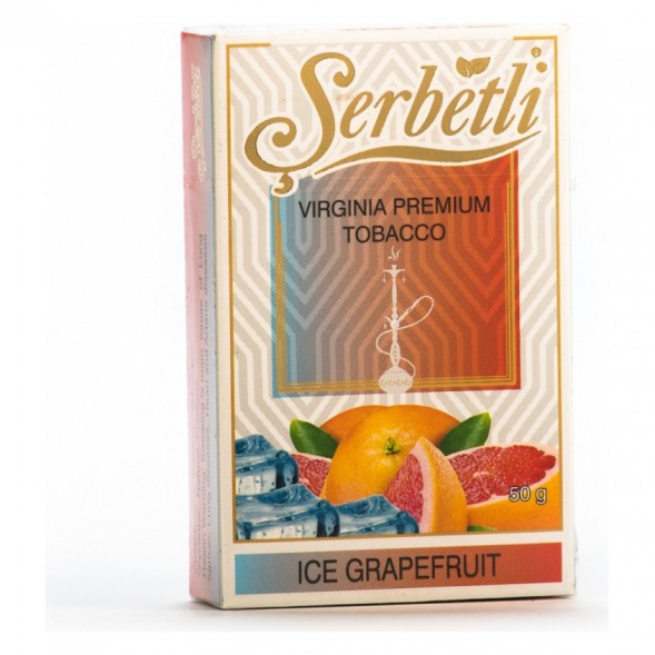 Табак Serbetli - Ice Grapefruit (Грейпфрут со Льдом, 50 грамм, Акциз) купить в Новосибирске