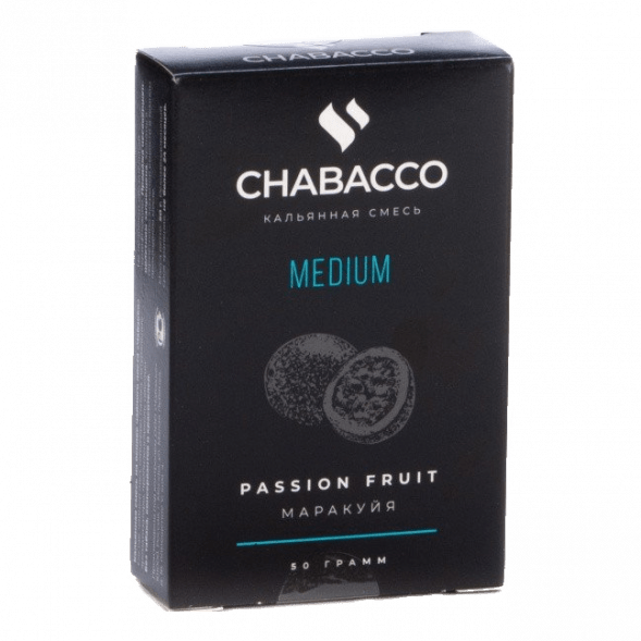 Смесь Chabacco MEDIUM - Passion Fruit (Маракуйя, 50 грамм) купить в Новосибирске