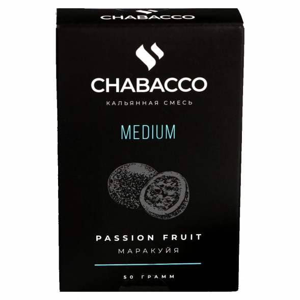 Смесь Chabacco MEDIUM - Passion Fruit (Маракуйя, 50 грамм) купить в Новосибирске
