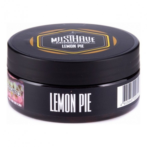 Табак Must Have - Lemon Pie (Лимонный Пирог, 125 грамм) купить в Новосибирске