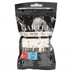 Фильтры для самокруток Cartel - Regular Long (100 штук, 22х8 мм)