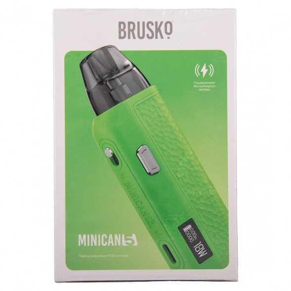 Электронная сигарета Brusko - Minican 5 (Зелёный) купить в Новосибирске