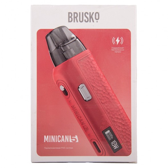 Электронная сигарета Brusko - Minican 5 (Красный) купить в Новосибирске
