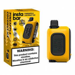 PLONQ INSTABAR WT - Ананас Кокос (Pineapple Coconut Ice, 10000 затяжек)